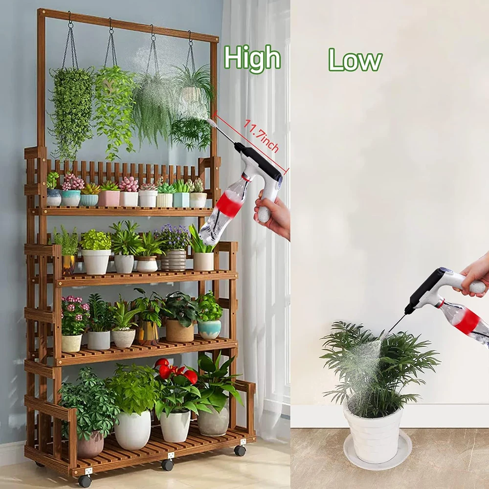 Electric Garden Spray Automatic Plant Mister USB Rechargeable Portable Garden Sprayer for Watering Fertilizing Cleaning