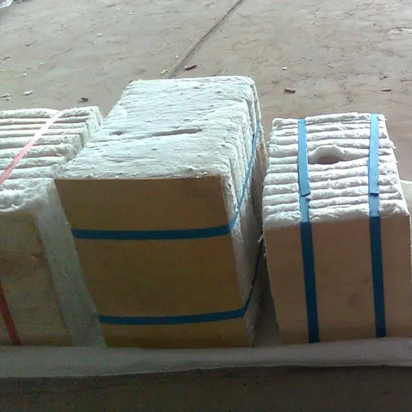 300mm Fire resistant insulation fireproof refractory Ceramic Fiber Modules for tunnel kiln lining