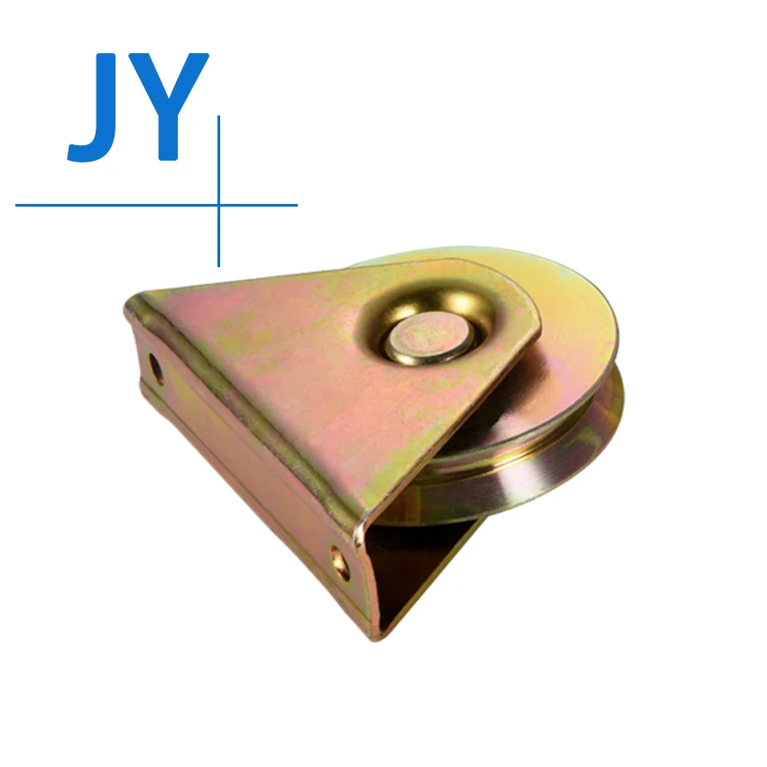 20 Inch Sliding Gate Fence Door Universal Caster Wheel Roller Pulley with Groove Used with Track for Wood Metal Door