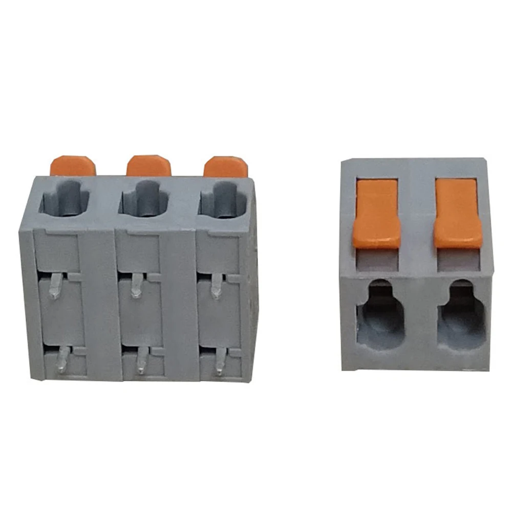 Various Specifications Copper 7.5mm 5 Pin Pcb Terminal Block Connector Right Angle Screw Quick Wire Connectors