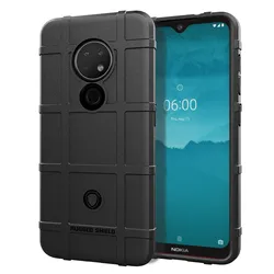 For NOKIA 6.2 Nokia 7.2 Armor Rugged Shield Case Soft TPU Anti-fall Shell Cover Housing Silicone Cases