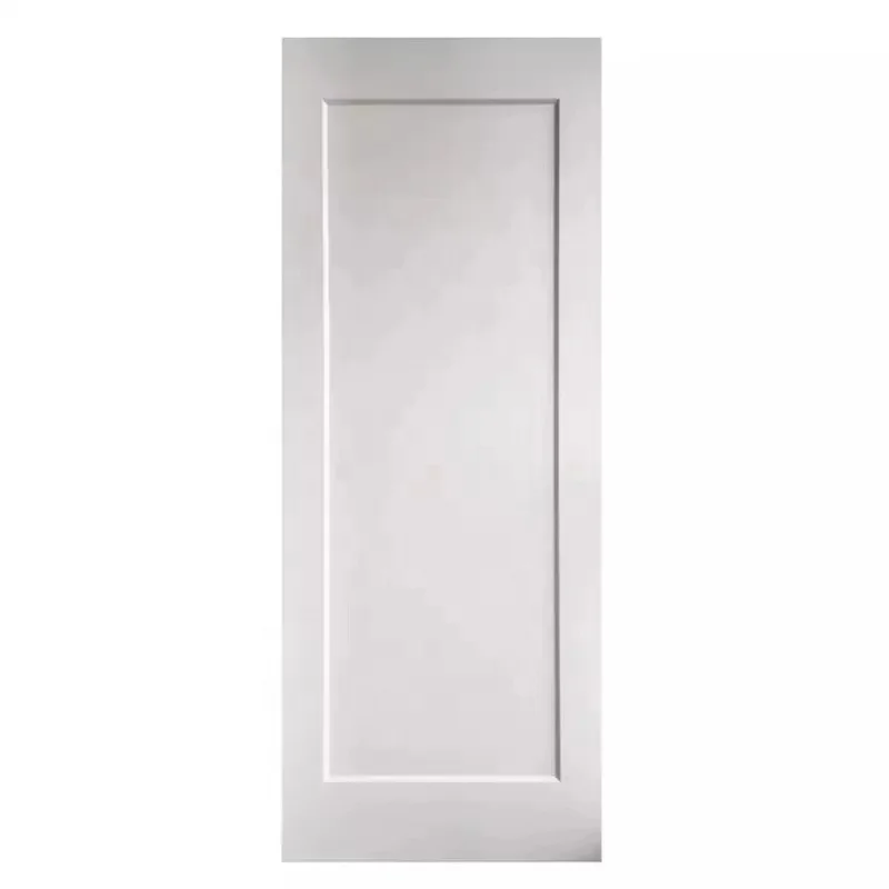 Hotsale White Primed 1/2/3/4 Panels Stain Interior Wooden Hollow Core Door Solid Core Door For Bedroom