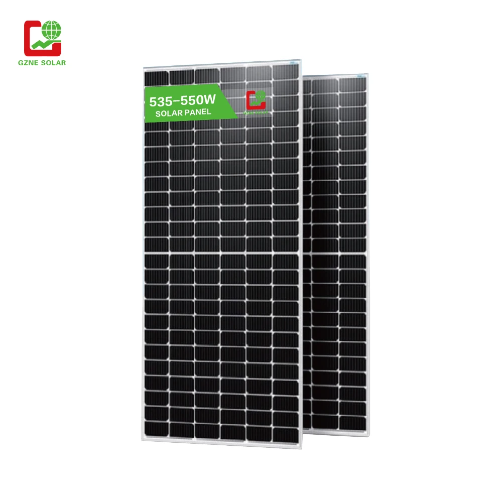 Top quality Solar Panel 550w Half Cell Mono Modules 540w 545w 550w 555w 560w Higher Output Power For Commercial