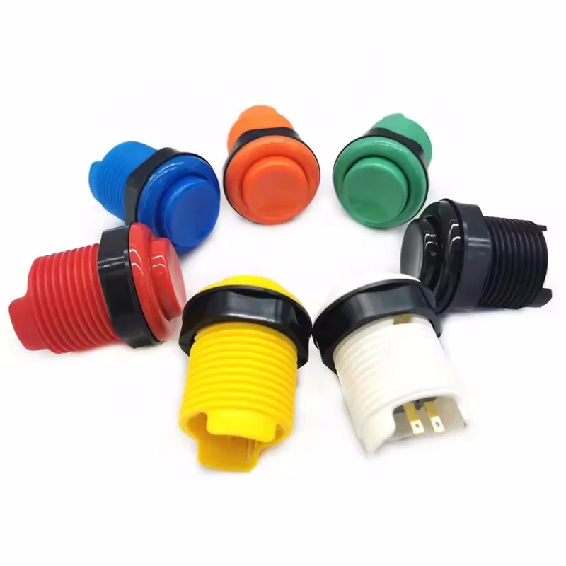 BL 28mm arcade Concave push button with built-in microswitch for arcade game machine parts