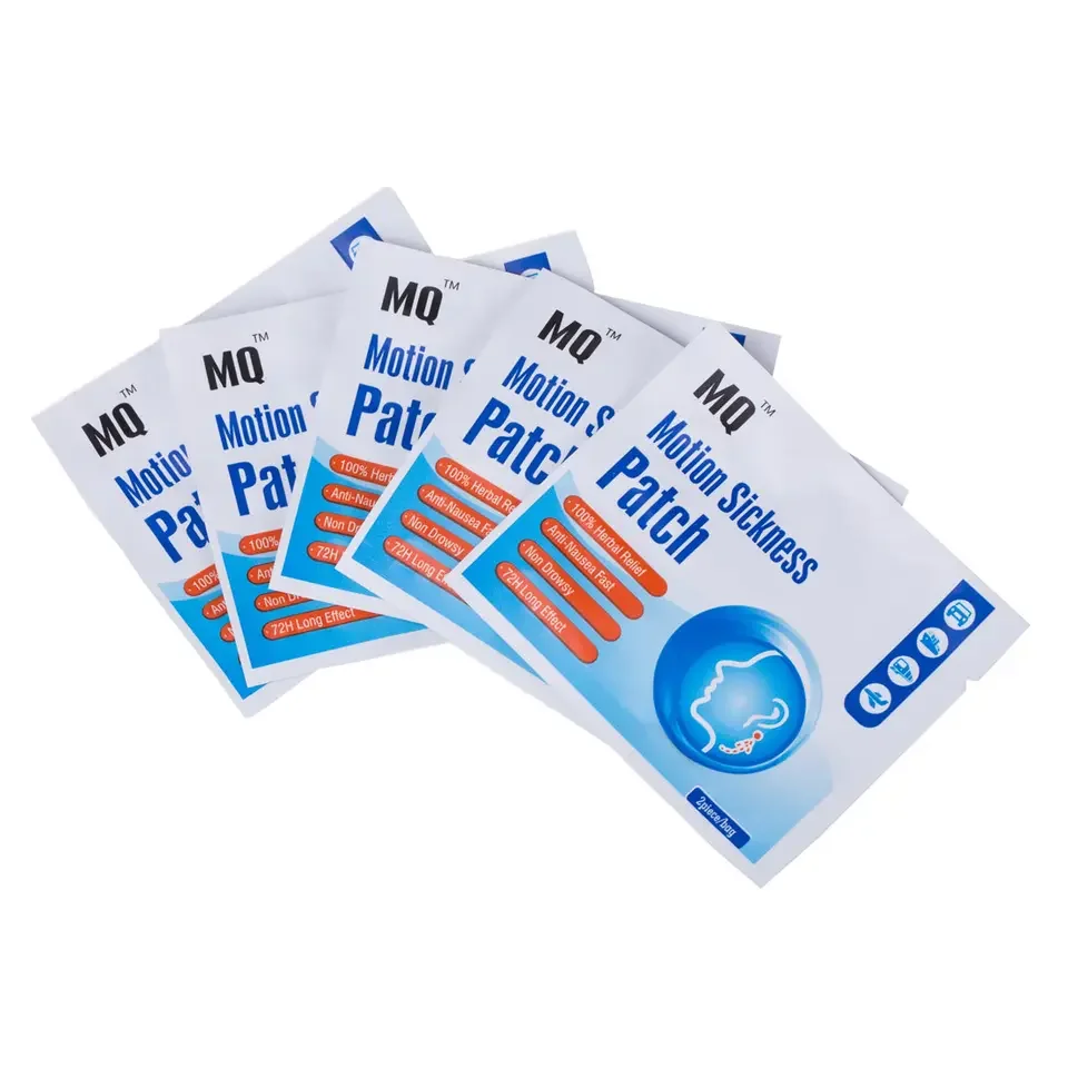 High Quality mini motion sickness patch anti nausea patch for travel carsick dizziness anti motion sickness patch