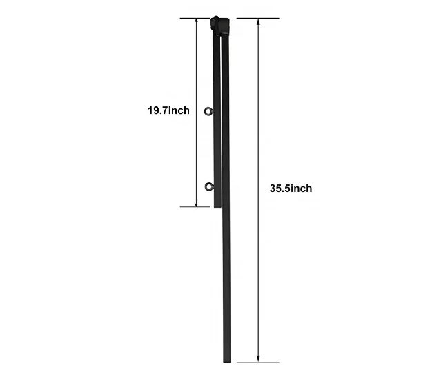 Рычаг для груминга домашних питомцев с зажимом для больших и маленьких собак-регулируемый и свободный держатель для двух собак с высотой 35 дюймов