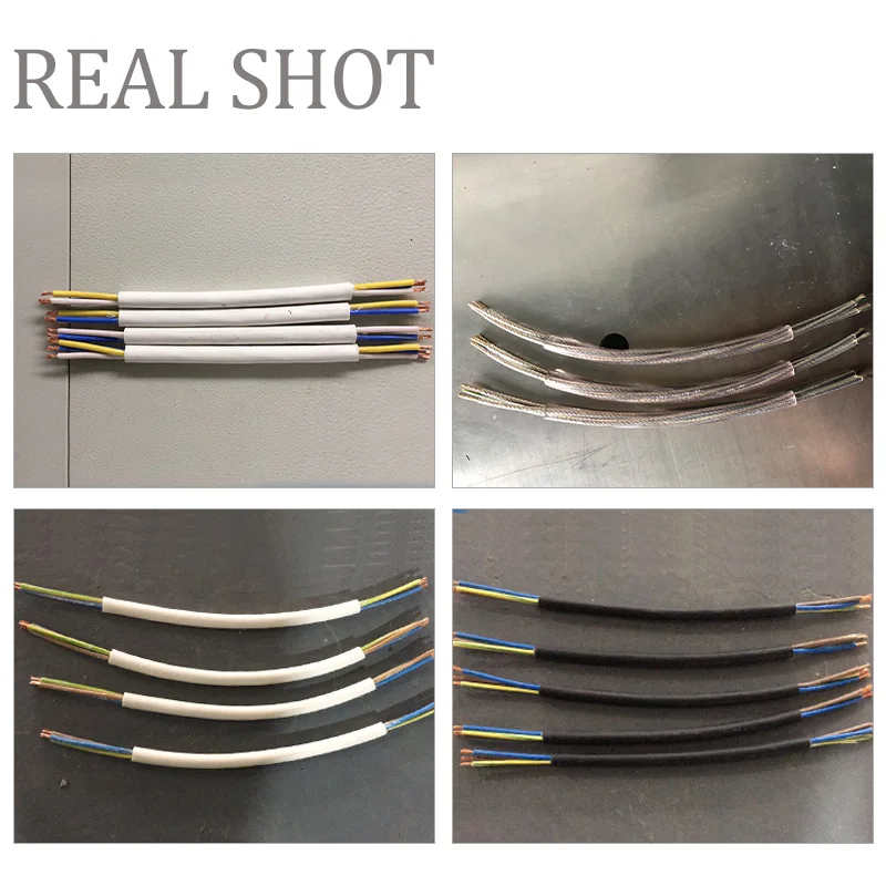 EW-05F+S Cable Manufacturing Equipment Automatic Small Wire Cable Cutting And Stripping Machine with control system