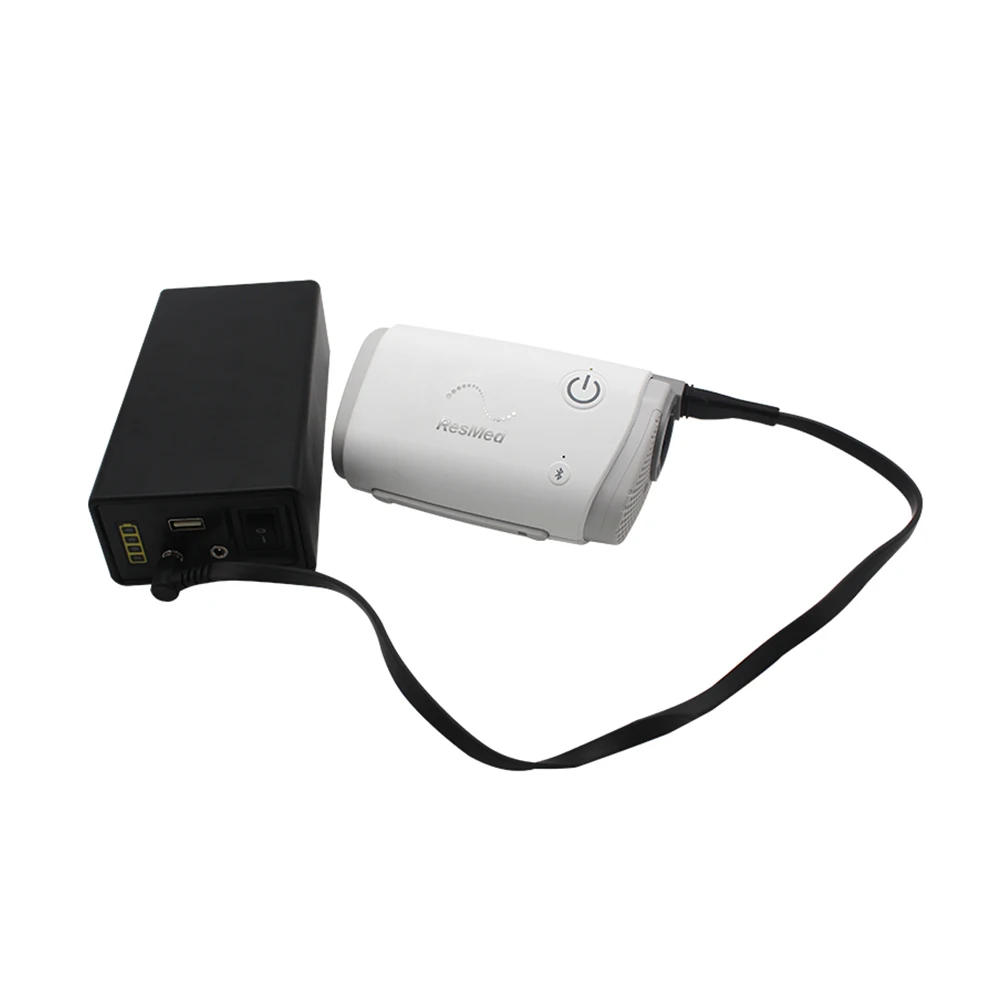 idunmed CPAP Machine Battery Pack 24V 5A For BMC ResMed Philips Travelling Vacation APAP Power Bank