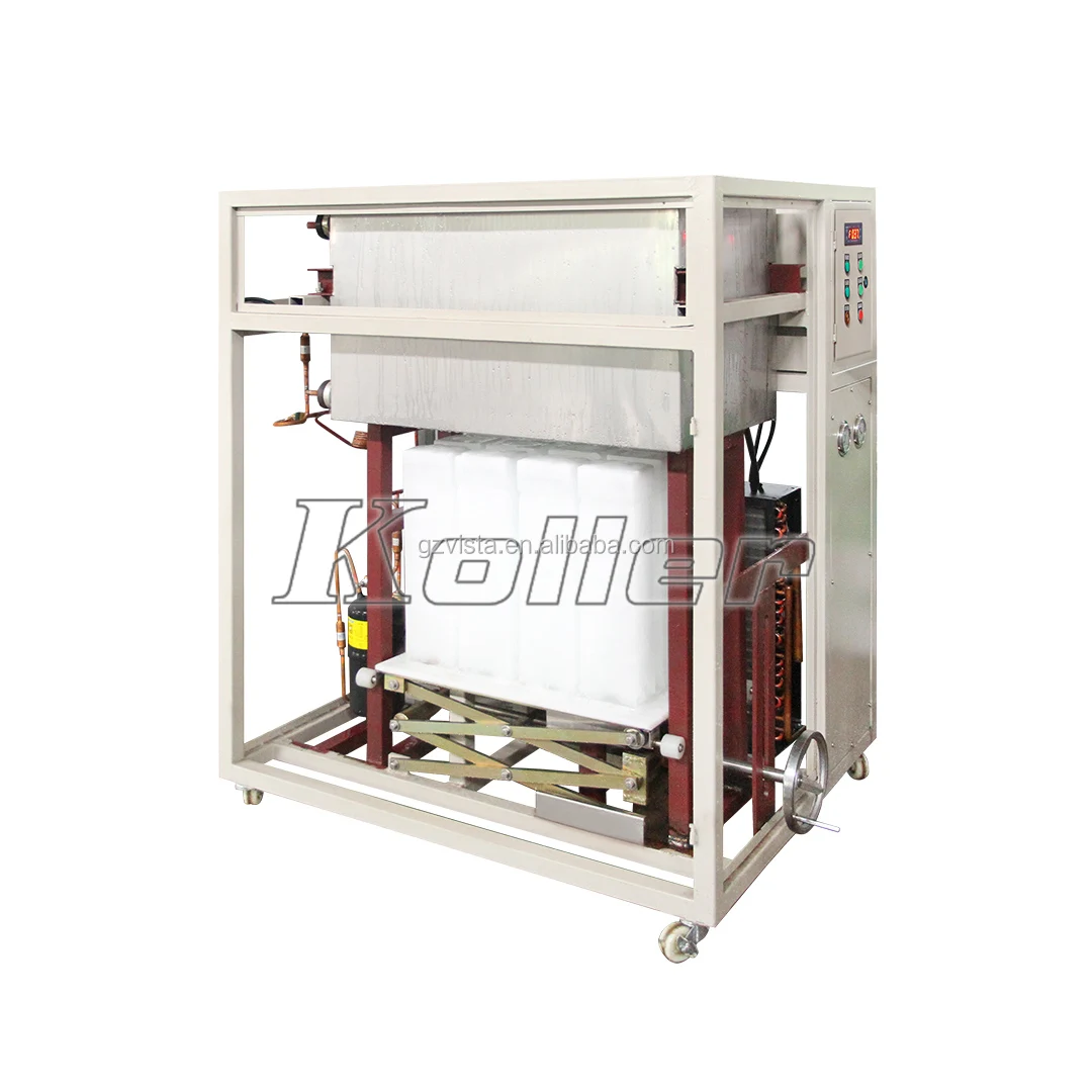 Koller DK05 Коммерческая мини-машина для производства льда с прямым охлаждением 500 кг в день