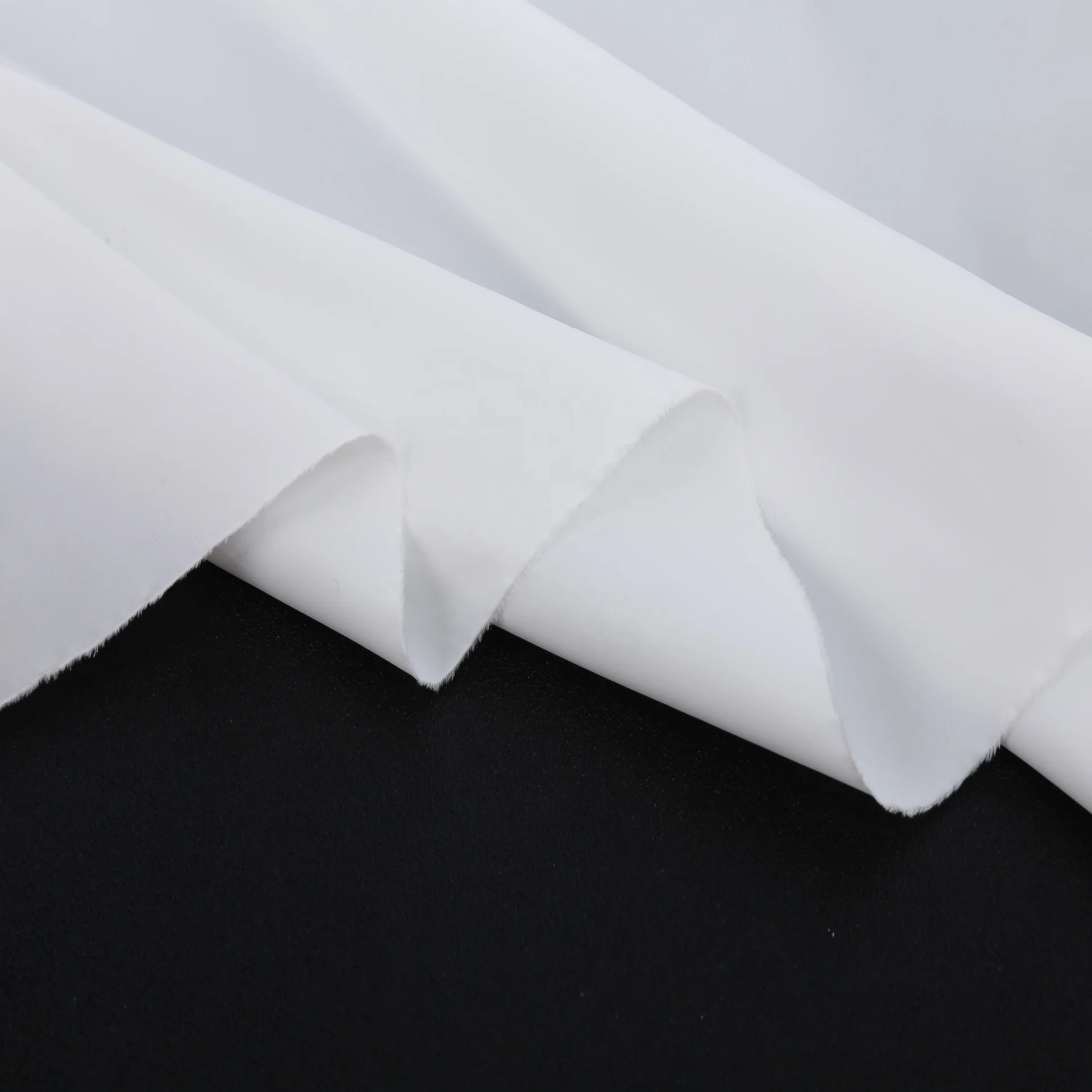 380T Polyester pongee Waterproof Fashion fabrics Casual clothing fabrics