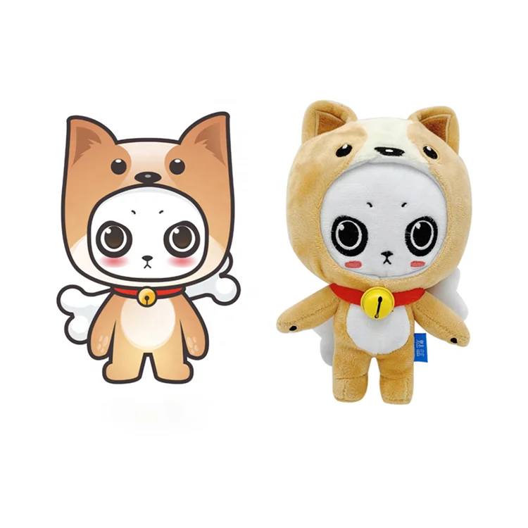 Promotion Stuffed Plush Toy Suppliers China factory Custom Logo Soft Plush Doll Mascots Toy