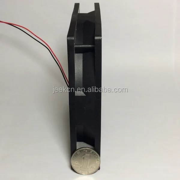 JEEK High Speed Brushless Dc Fan 120*120*25mm 12 volt dc exhaust cooling  12025 axial flow fans