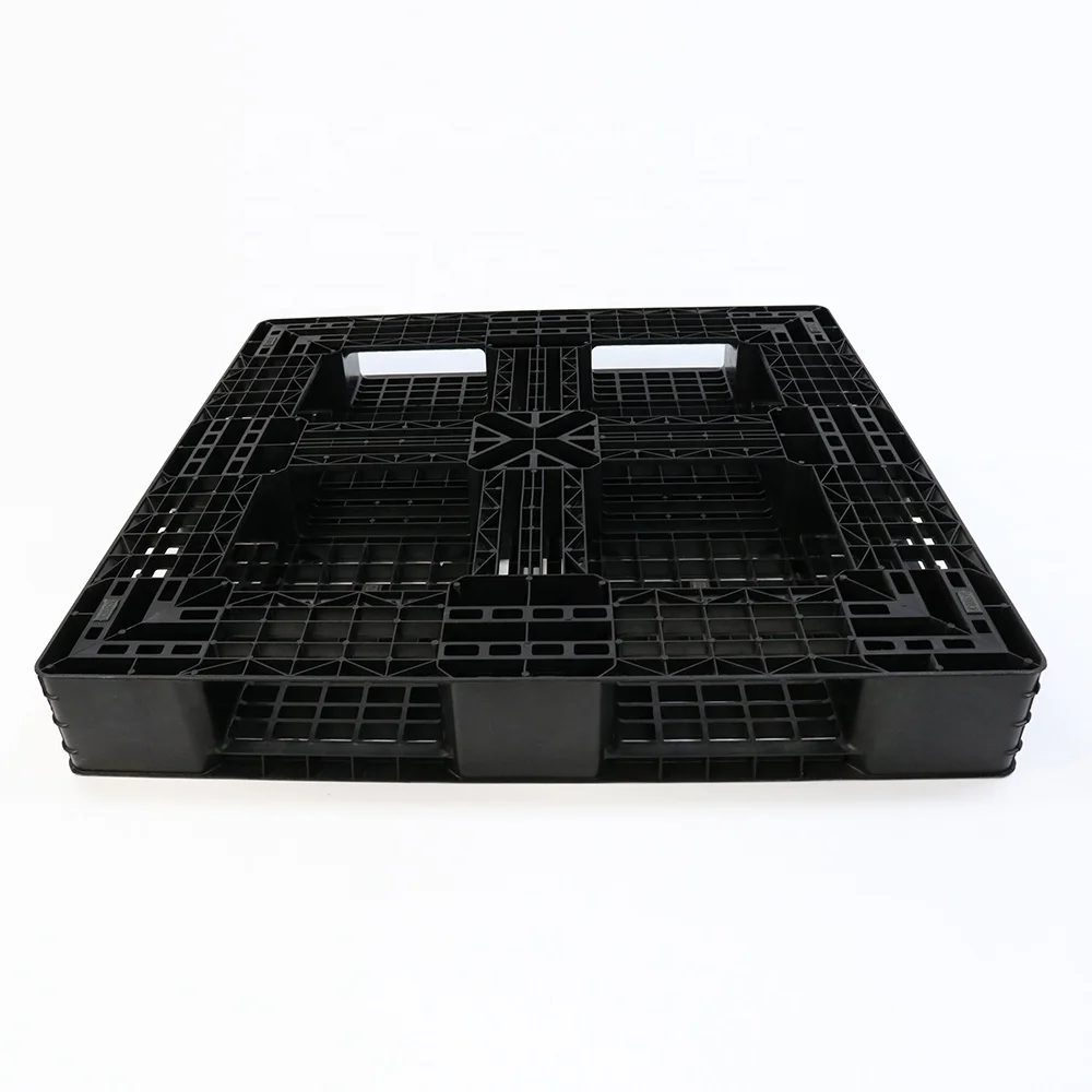 
QXR Q-PA3 Wholesale high quality 1100 * 1100 * 150 mm grid black ESD conductive pallet 