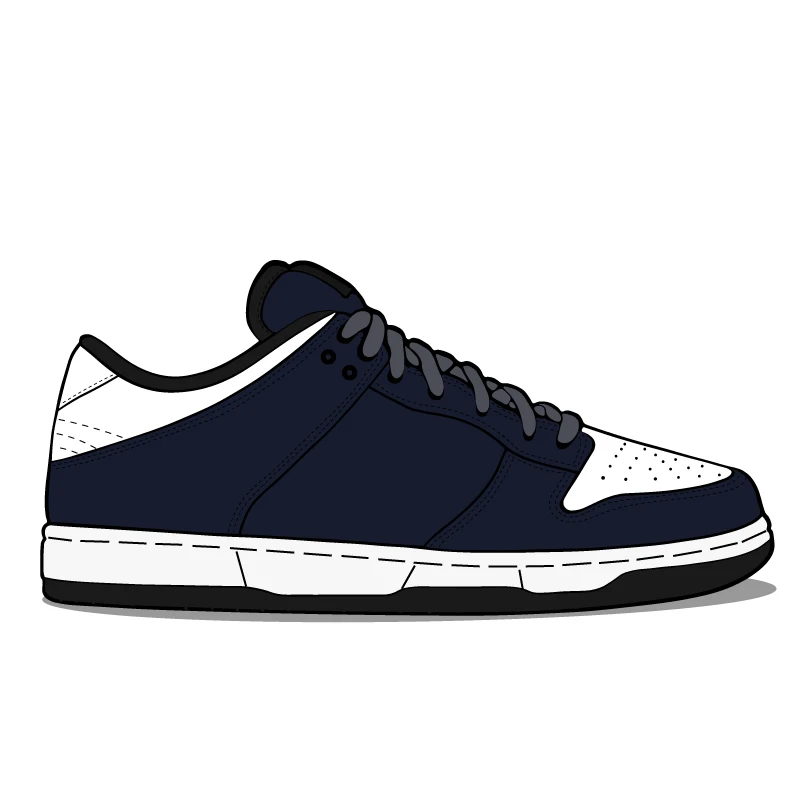 top quality hip-hop style dunker x travis scotts chicago x brand OW   low pro shoes