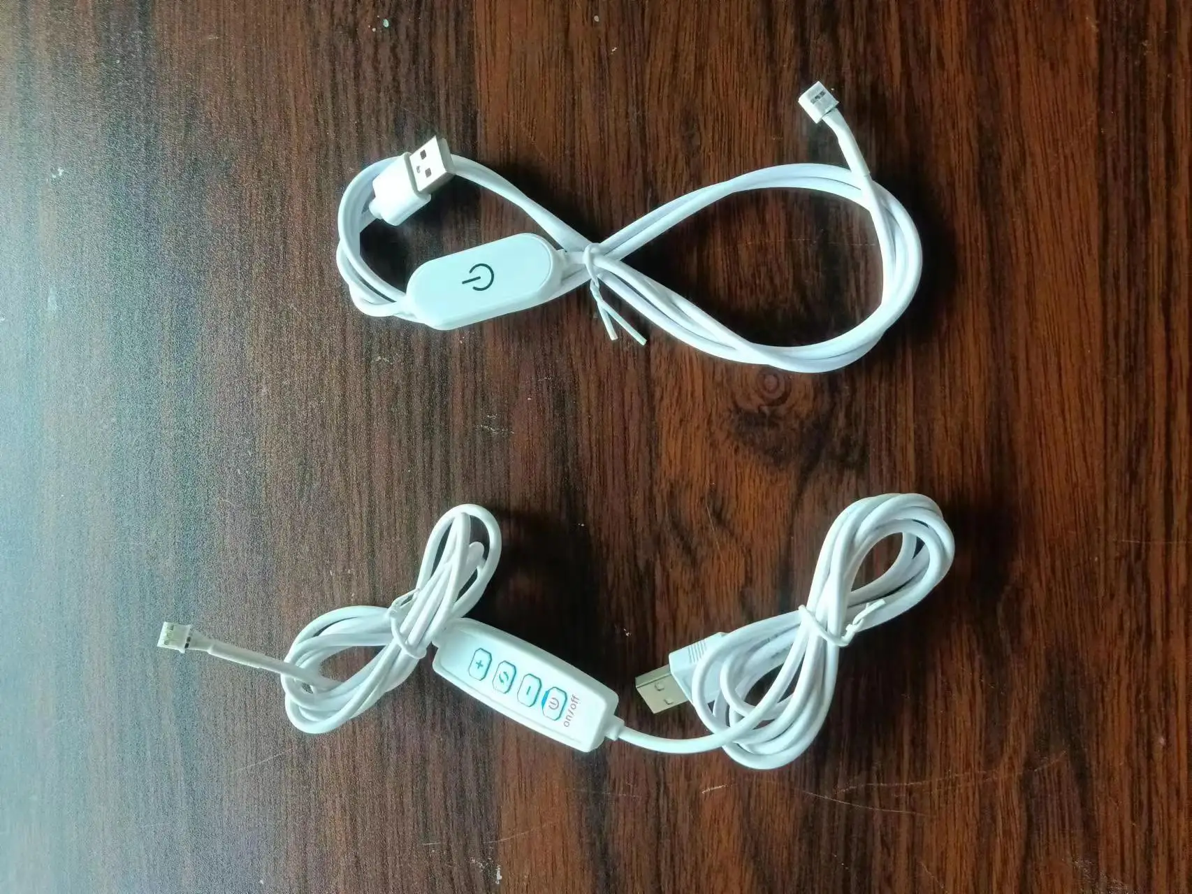 Tri-color Dimmable LED Beauty Mirror  48mm PC DC12V Stick Drill for Bathroom and Bedmirrorresser Bulbs Modern Mirror Light