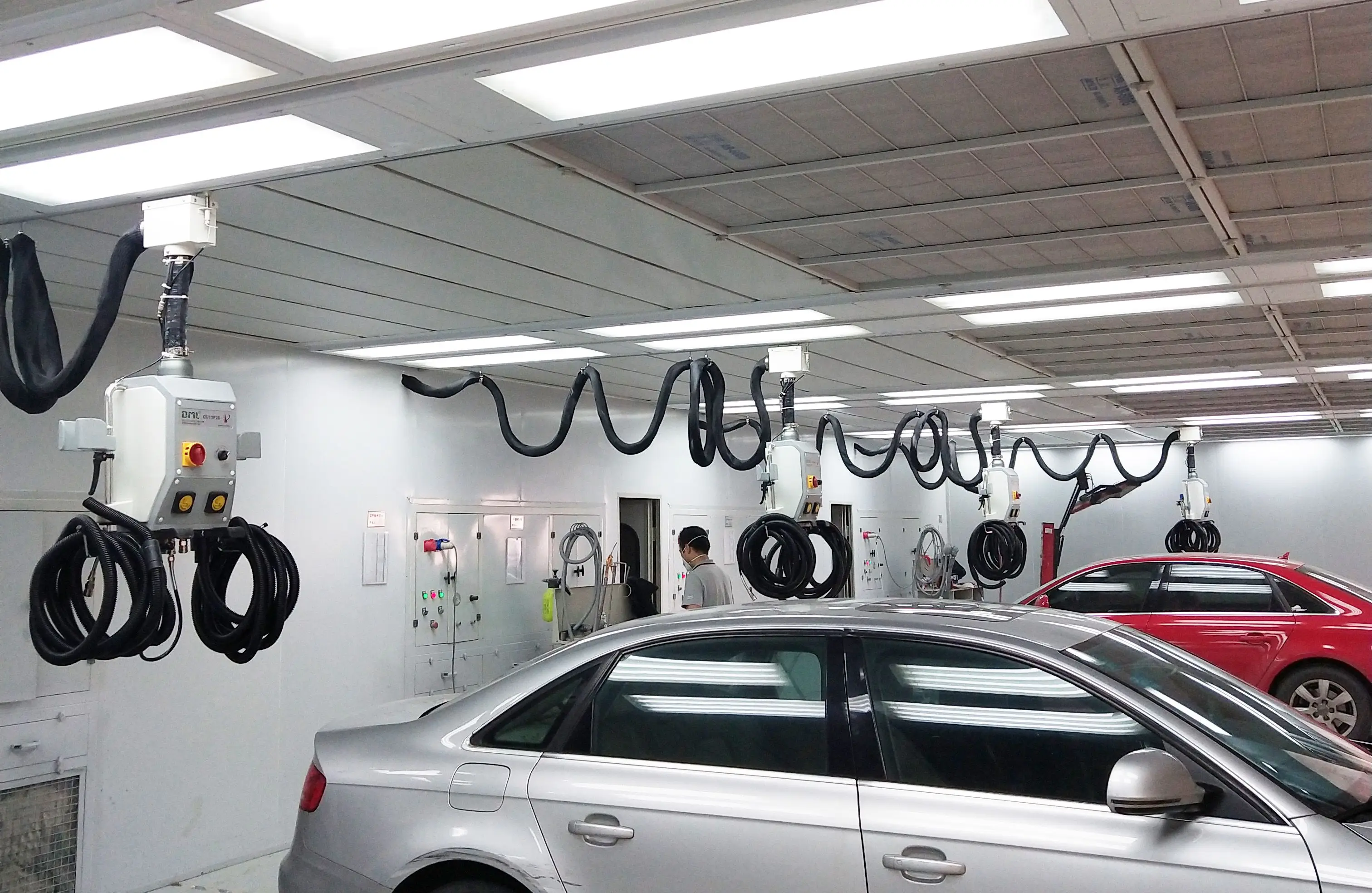 Best price shortwave infrared lamp car paint booth car oven for water-based paint booth