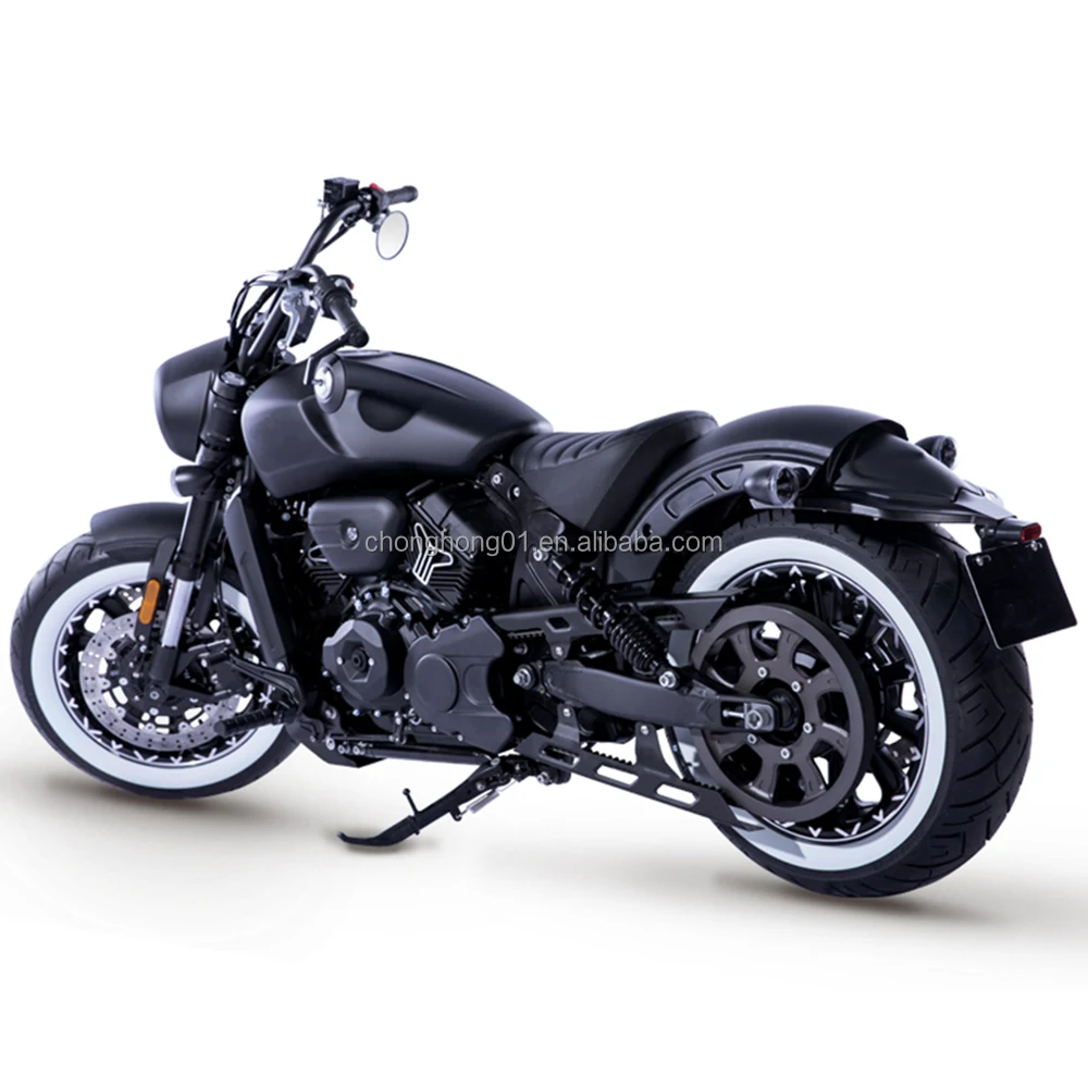 Petrol 2 Wheel Motor Bikes V-TWINS 4 STROKE Water-Cooling Vintage Chopper Motorbike Adult 800cc Retro Gasoline Motorcycle
