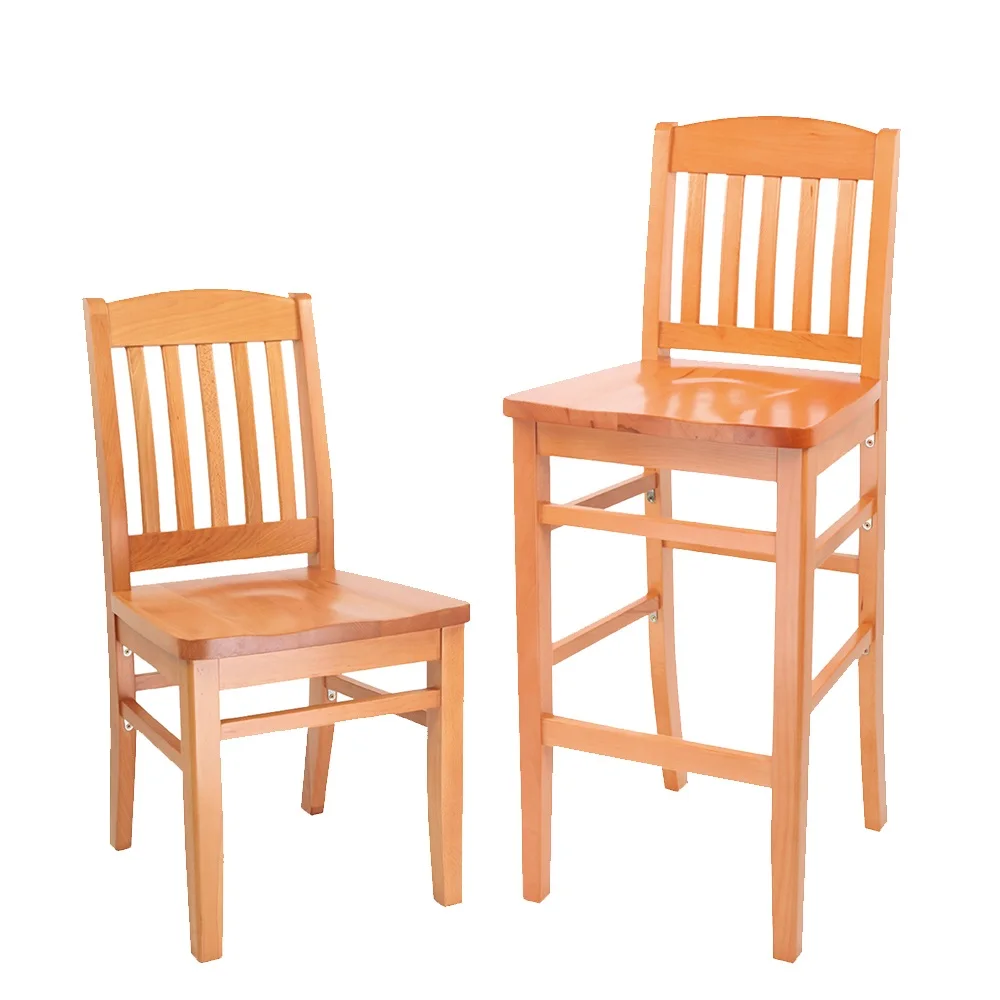 Hot Selling Commercial Trandtional Classic Restaurant Chairs For Restaurant Fast Food Area