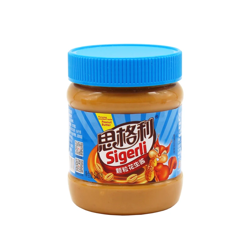 
Chinese brands OEM Factory Aromatic Creamy/Crunchy/Stabilized bulk halal Peanut Butter Packed by Jar or 20kg Carton 