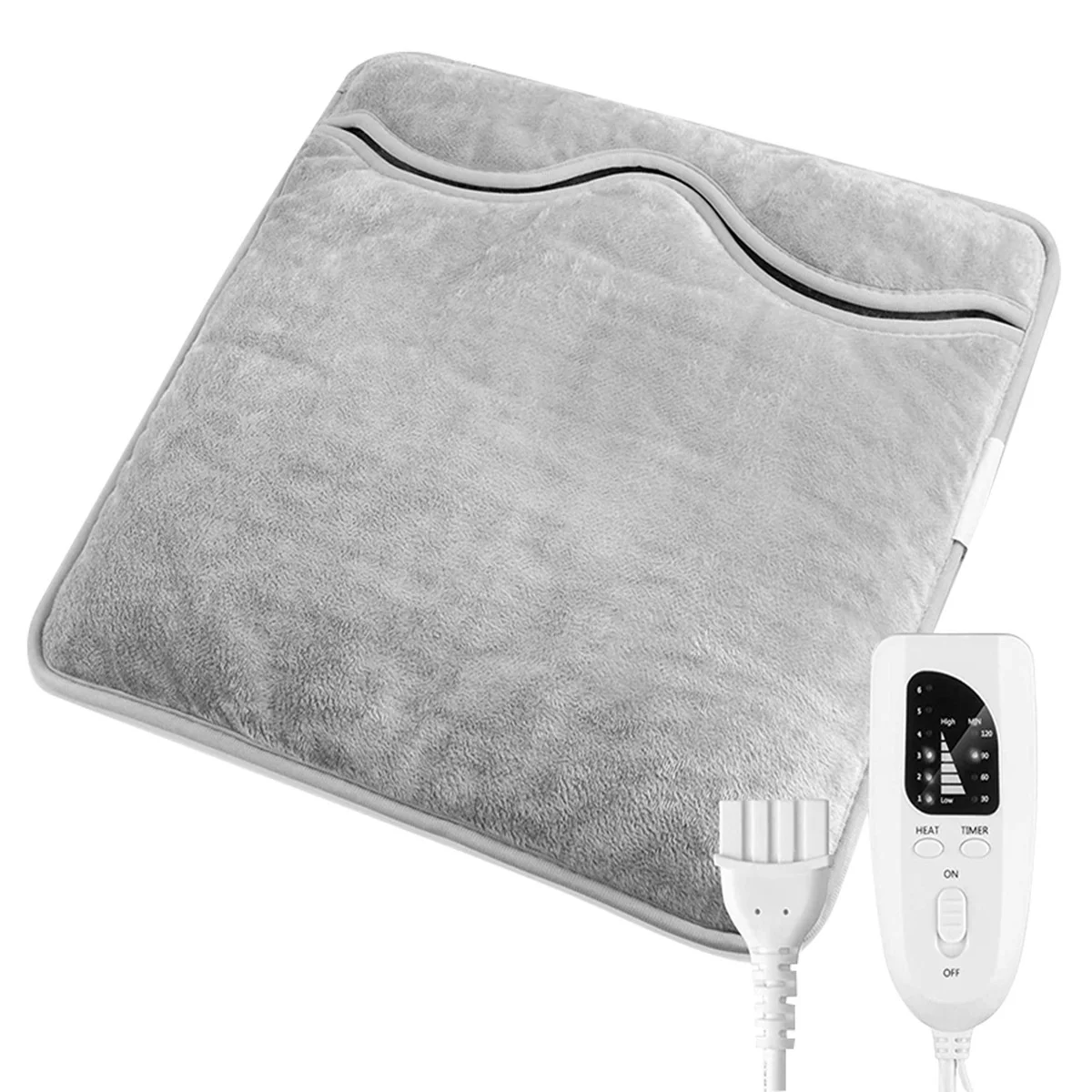 PAIDES Low Price Good Quality Cozy Flannel Fast Heated Electric Foot Heater Mat Warmer Electric Heaters use at home