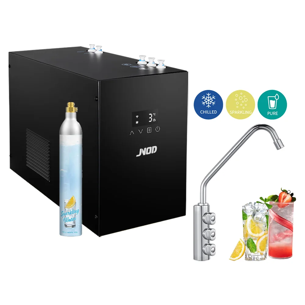 Under Counter Carbonated Sparkling Water Cooler Dispenser Commercial Drinking Water Chiller Carbonated Water Tap