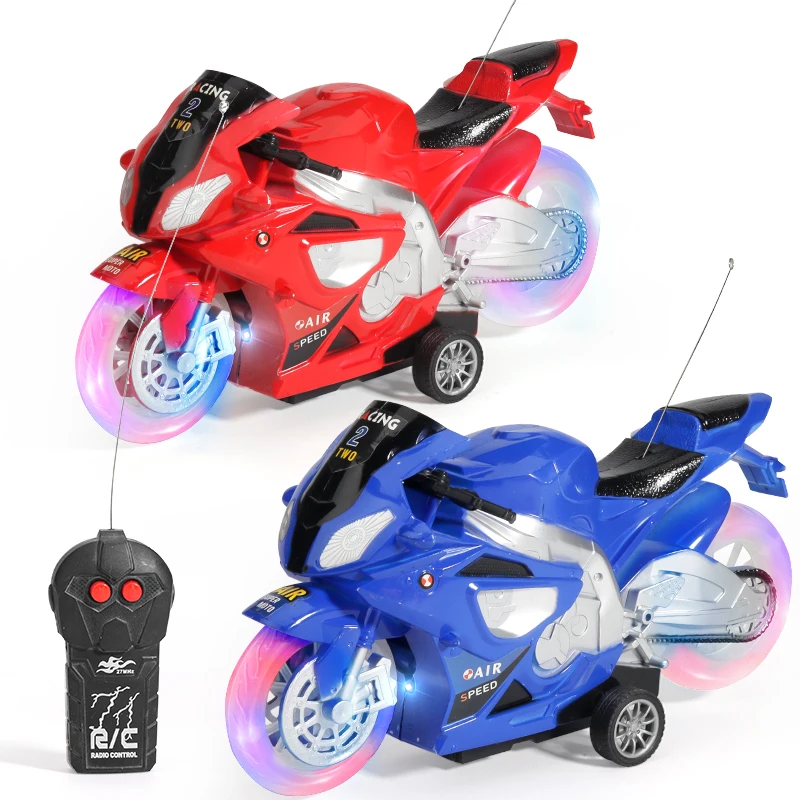 1:7 Радиоуправляемый автомобиль игрушки мотоцикл игрушка с дистанционным управлением со светом и музыкой