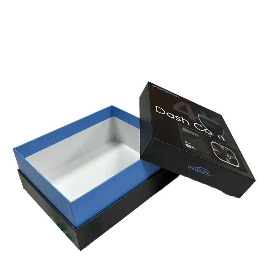 Customizable Recyclable Luxury Cardboard Rigid Handmade Cosmetic Skincare Lid Base Consumer Electronics Durable Eco-Friendly