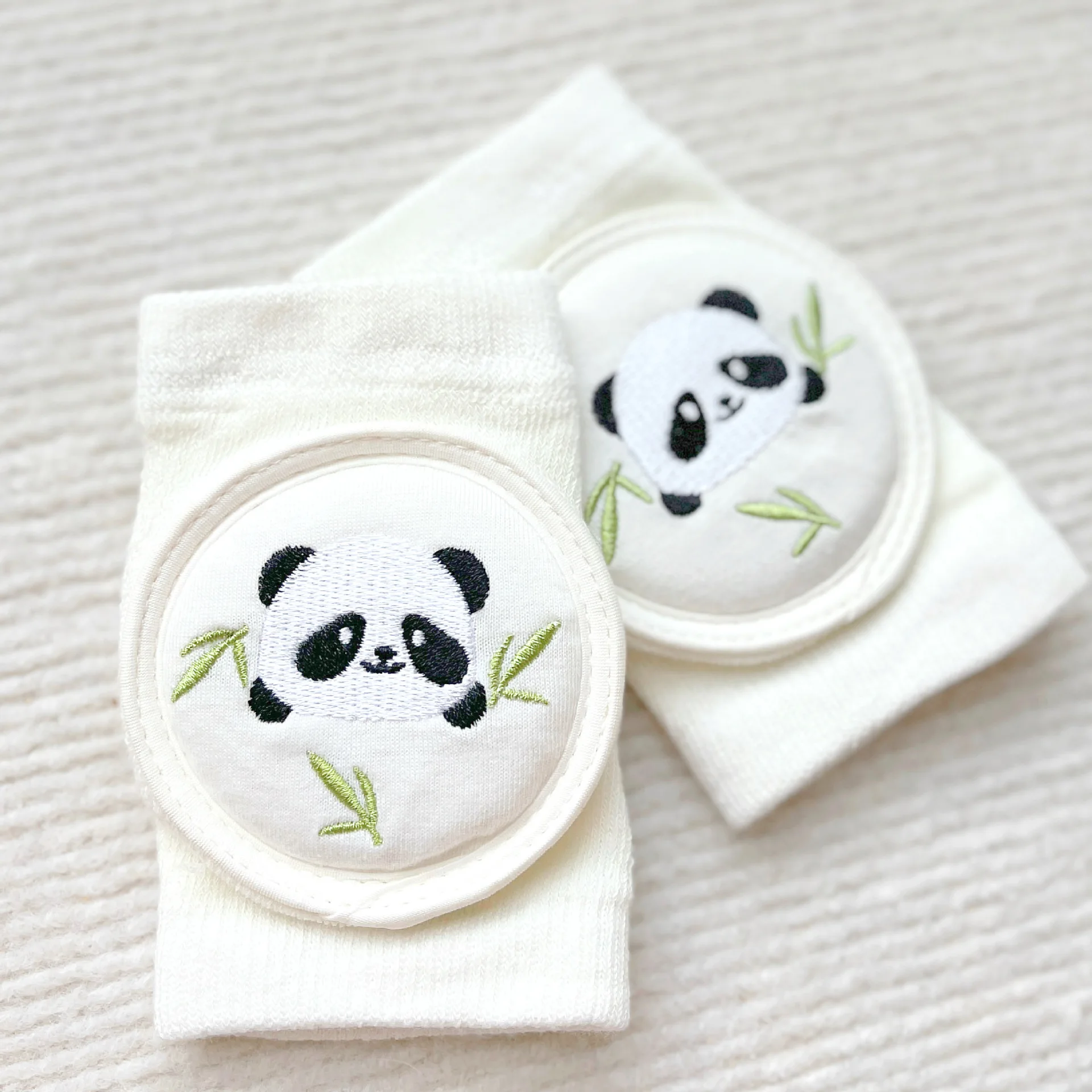 Summer thin baby pure cotton mesh crawling toddler elbow pads baby knee pads