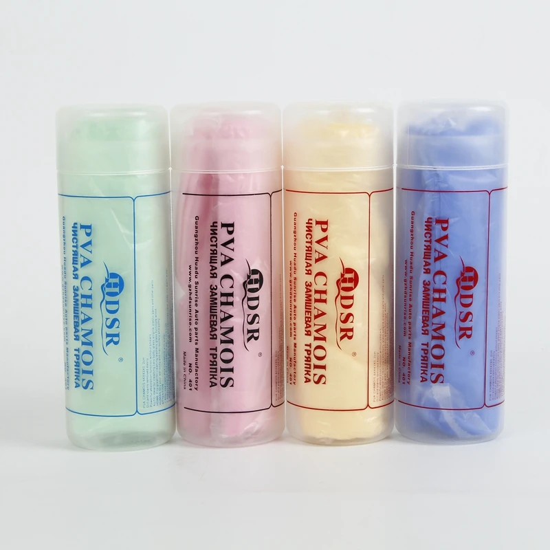 chamois pva towel car dry personalize car polishing 32*43 CM PVA chamois towel for car cleaning