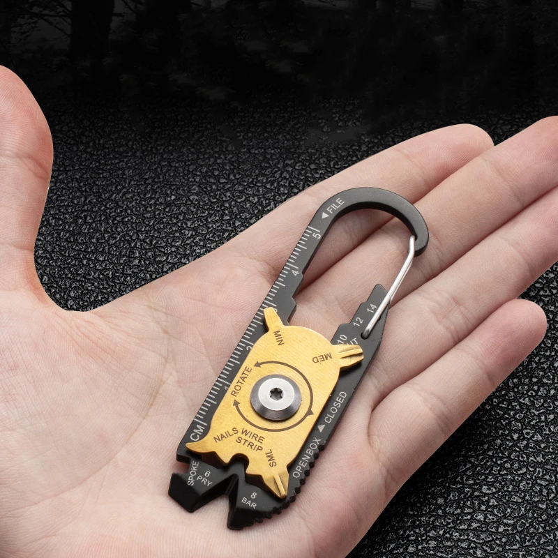 Good Sell  EDC tool 12-in-1 Multi tool Card Every Day Carry Pocket Tool for hunting and outdoor