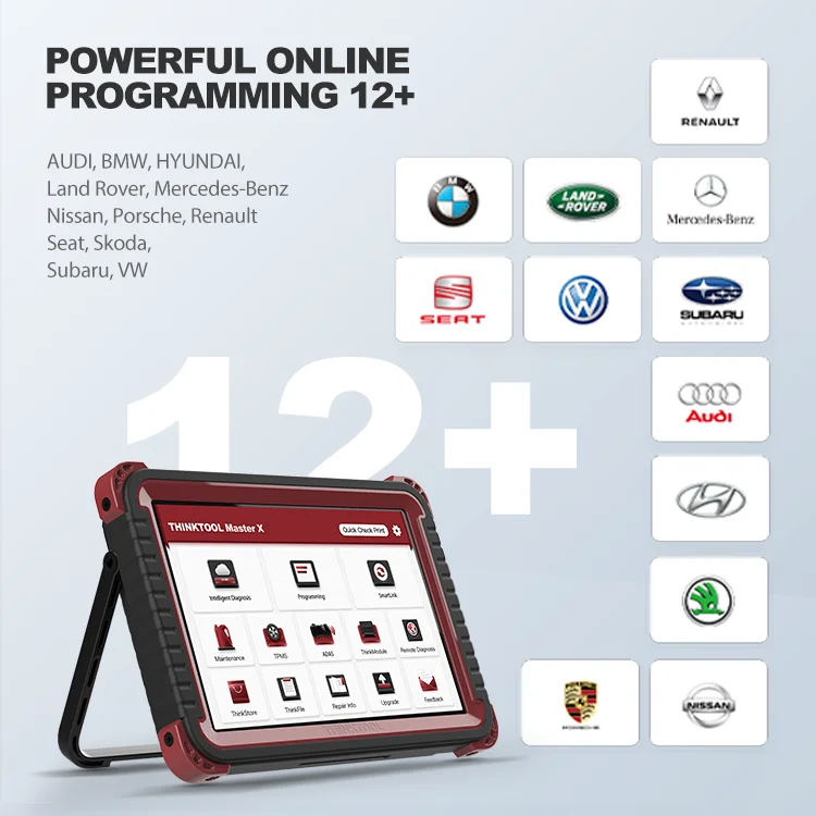 THINKCAR THINKTOOL Master X dealer level diagnostic tool for trucks hybrid passenger vehicles full function with THINKLINK