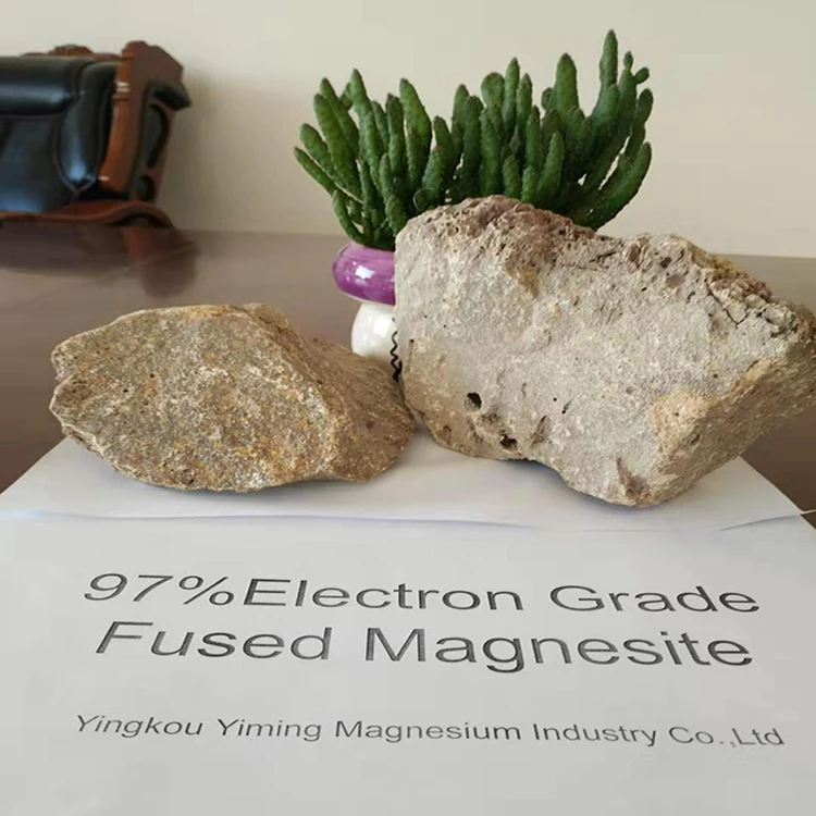 
High Purity Fused Magnesia crystal 