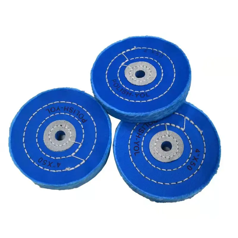 Yiliang 20mm Detailing rubber final Cotton polishing grinder Wheel