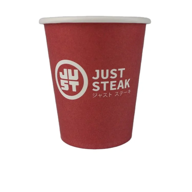 
Hot Sell 8Oz Single Wall Paper Disposable Coffee Cup 