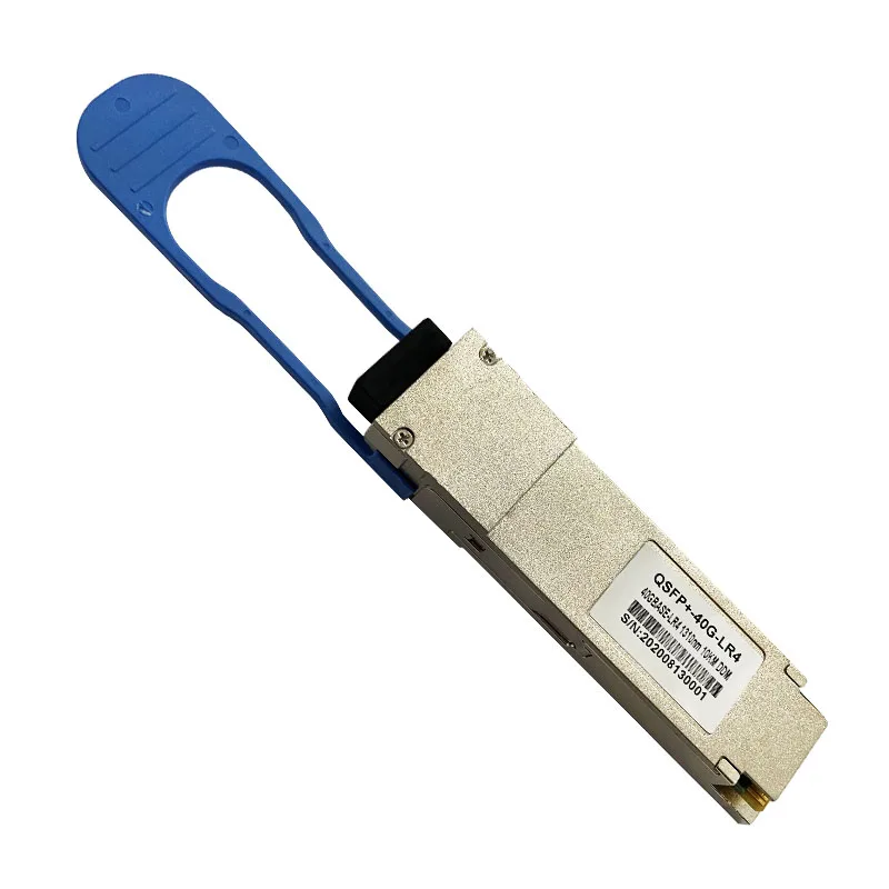 40G 10KM QSFP+ Fibre Optic Modules 1310nm Single Mode Dual Fiber LC DDM 40GBASE-LR4 QSFP+ Module