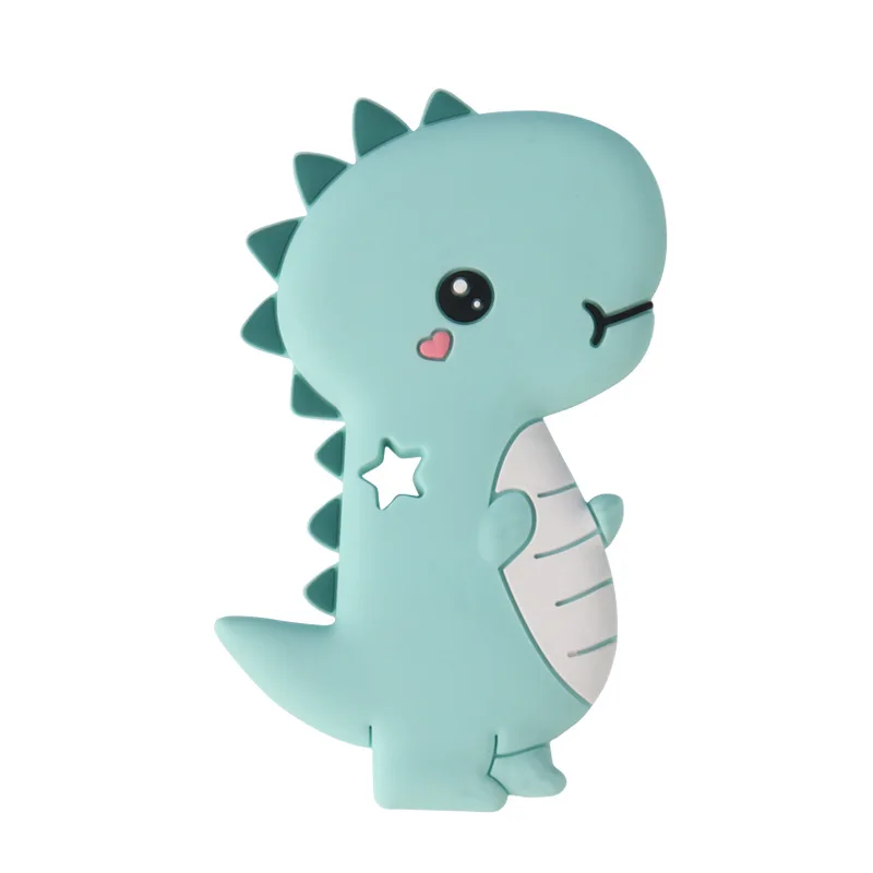 Baby Dinosaur Shape Food grade Silicone Creative Cartoon Teething Toy