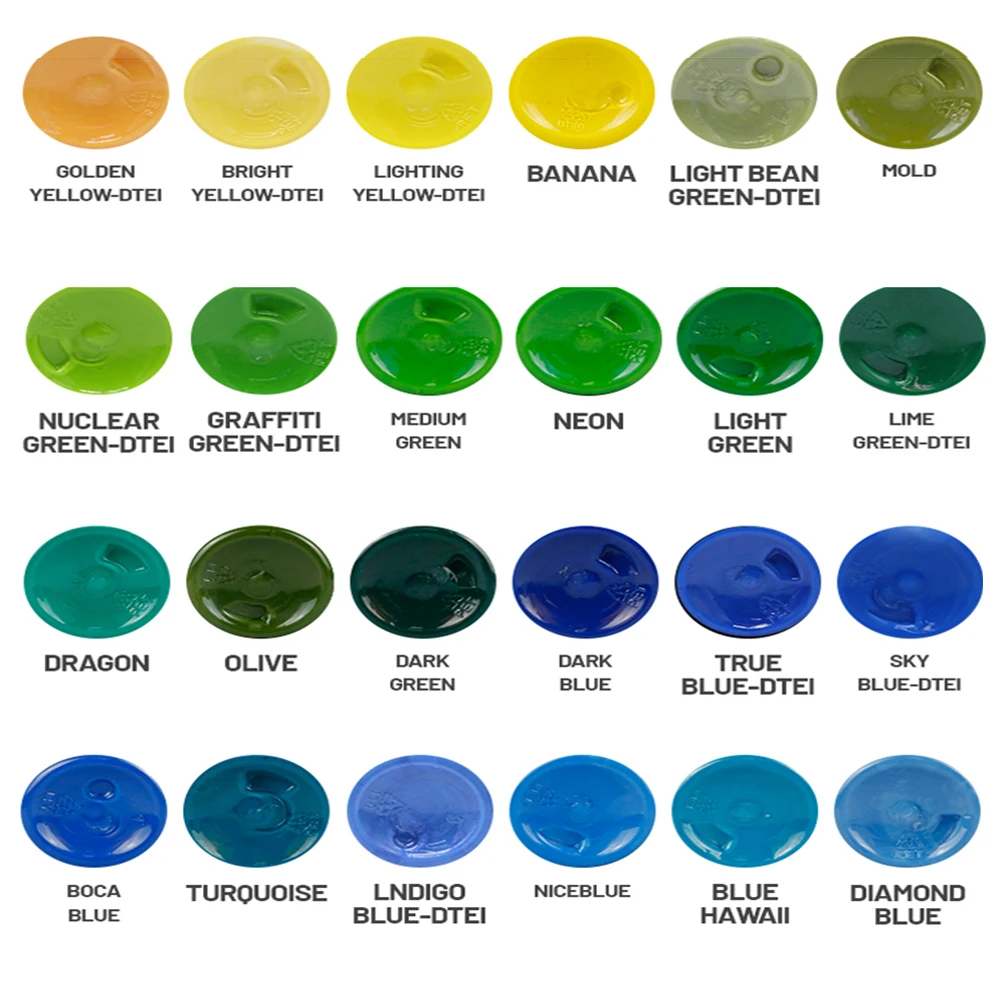 Professional Uv Permanent Tattoo Ink Glow in the Dark Tattoo Ink from USA 6 colors 30ml OEM