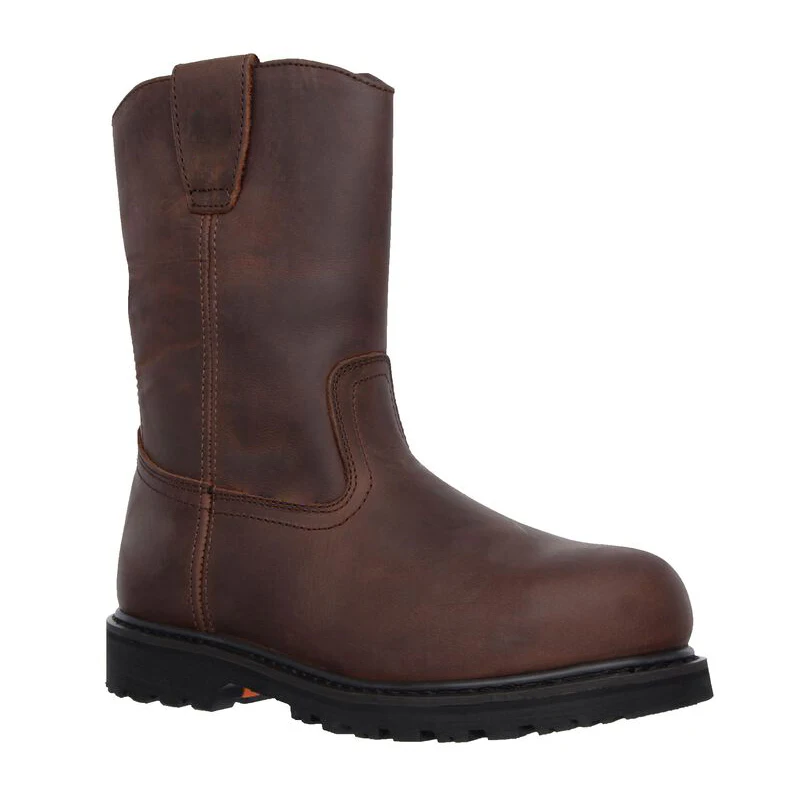 Cowboy Boots Steel Toe Safety Boots for Men