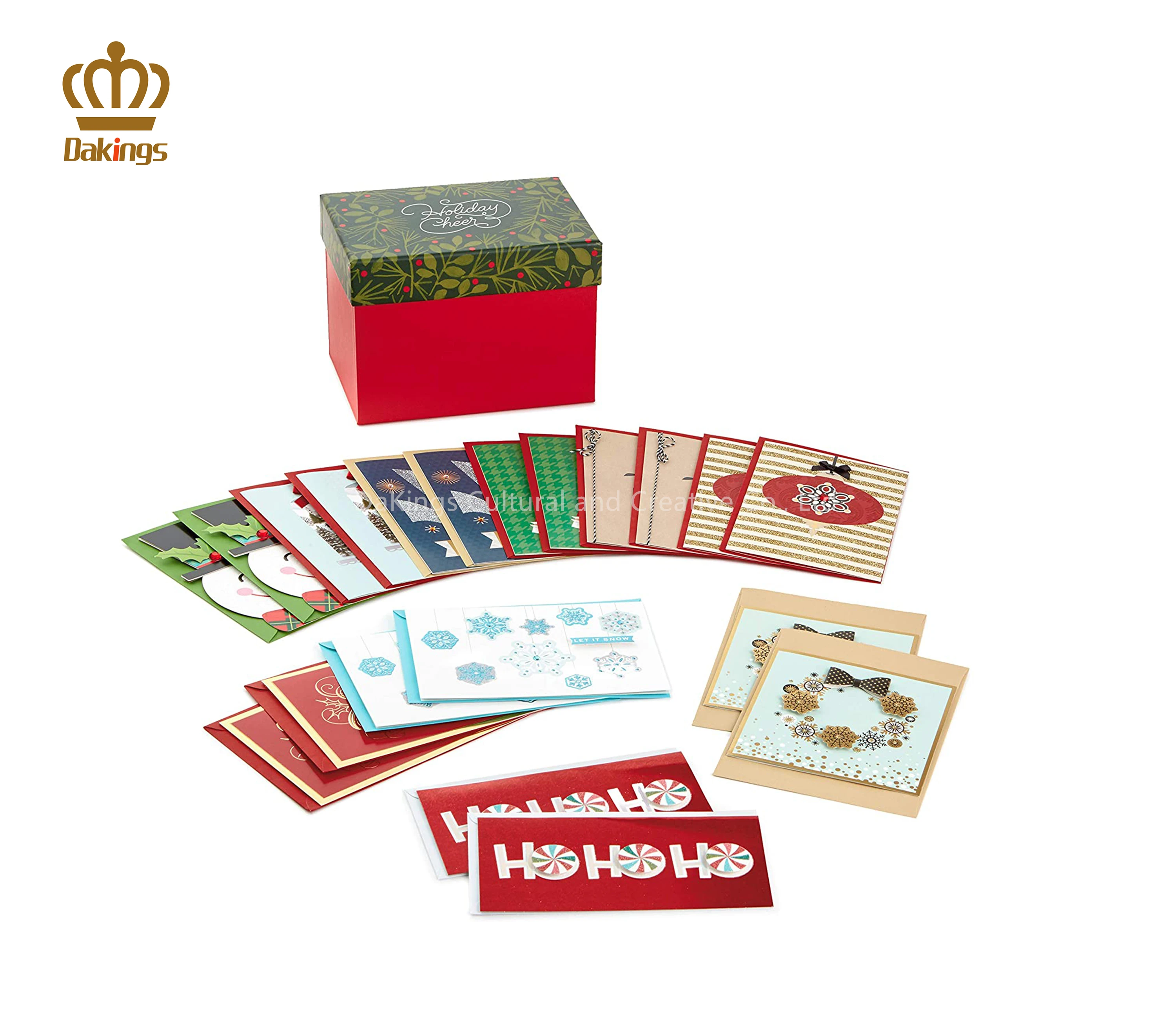 Chinese Factory Customized Printed Recordable Writable Happy Birthday Gift Plain Greeting Cards With Envelope