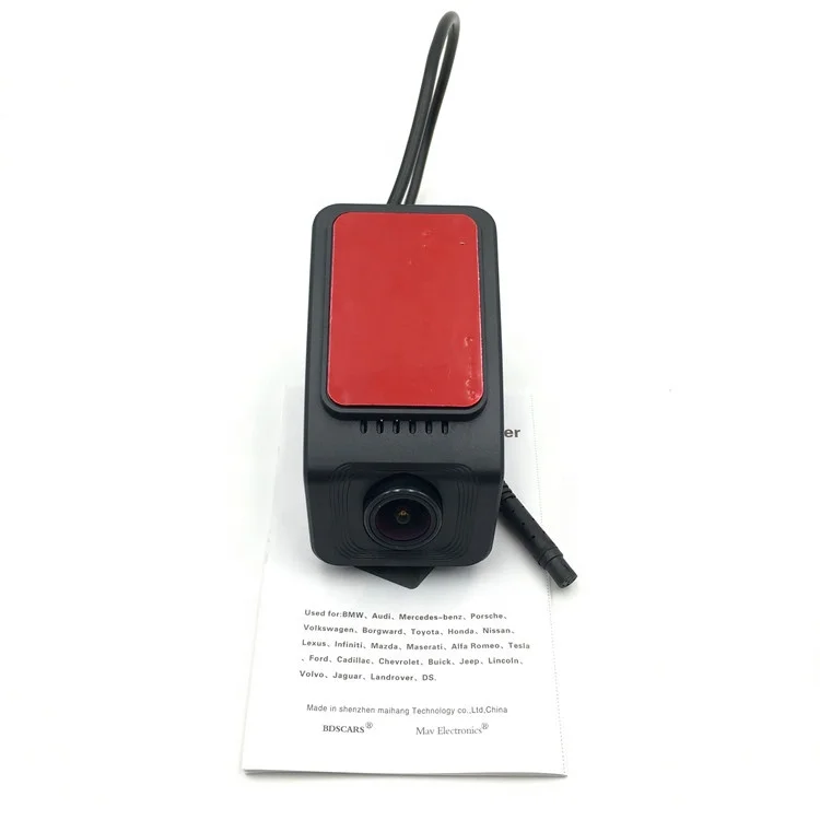  DashCam For all cars and trucks HD 1080P Night Vision Hidden Wifi Driving Recorder Parking monitoring Car Black