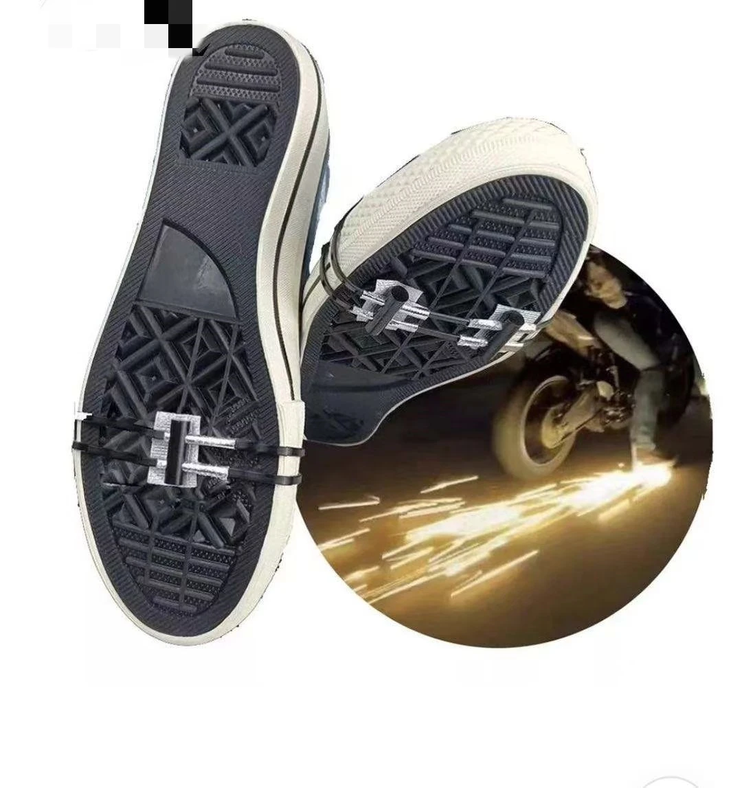 8x26mm Foot brake spark with holes Small Ferro Rod Survival Toggle Hole Drilled Flint Fire Starter for Paracord