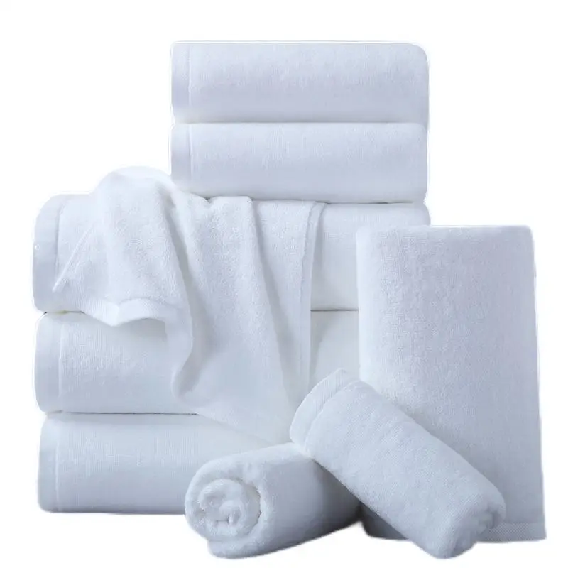 Easy Customize Hot Sale Luxury 5 Star White Softness Home Textile hotel platinum satin luxury 100% cotton towel