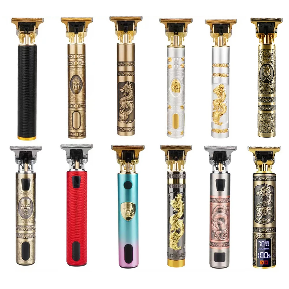 Professional Cordless Hair Clippers Machine Trimmer Baldheaded Hair Clippers Zero Gapped Detail Beard Shaver for Men