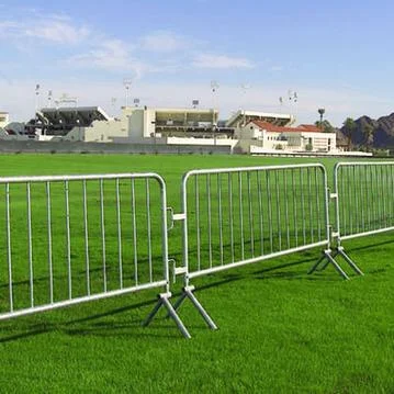 Customized Metal Galvanized steel security crowd control barrier panel/ Portable Barricades / Temporary Fence