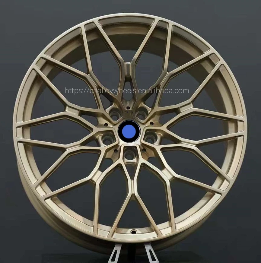 Cheap price 5x120 wheels 18 19 20 inch multi spokes bronze rims for BMW F80 F82 M8 M3 M4 M5 X5 Z4 535 wheels