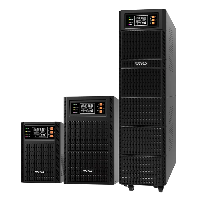 Long Backup Time Ups Single Phase Input And Output 220v High-Frequency Online Ups 10kw 10kva Ups Power Supply
