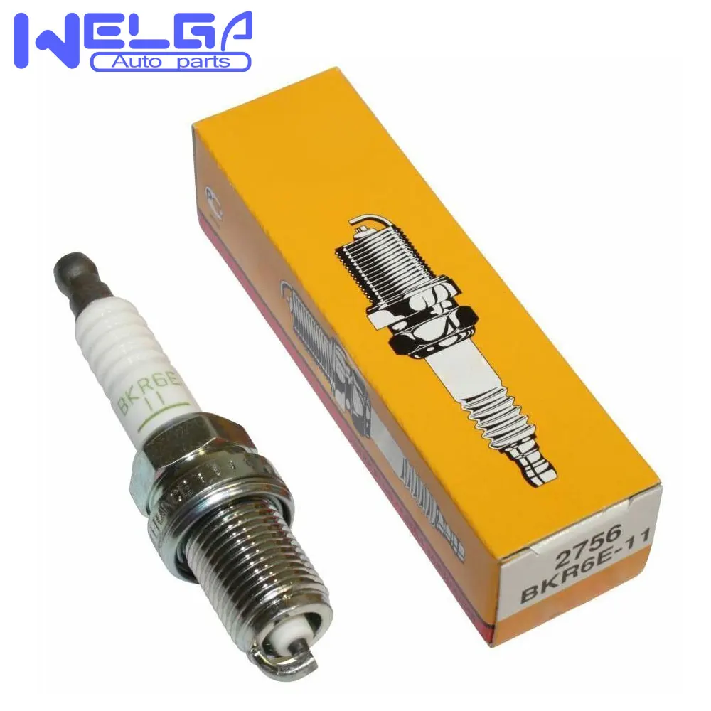 High quality auto engine spare part Iridium ignition bujias stock no 2756 BKR6E-11 spark plug for SUZUKI car