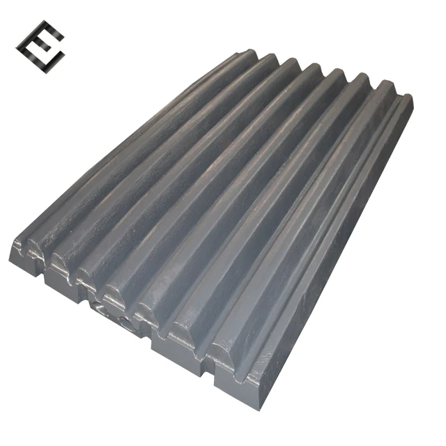Stone Crusher Wear Resistant Part Fixed and Movable Jaw Plate