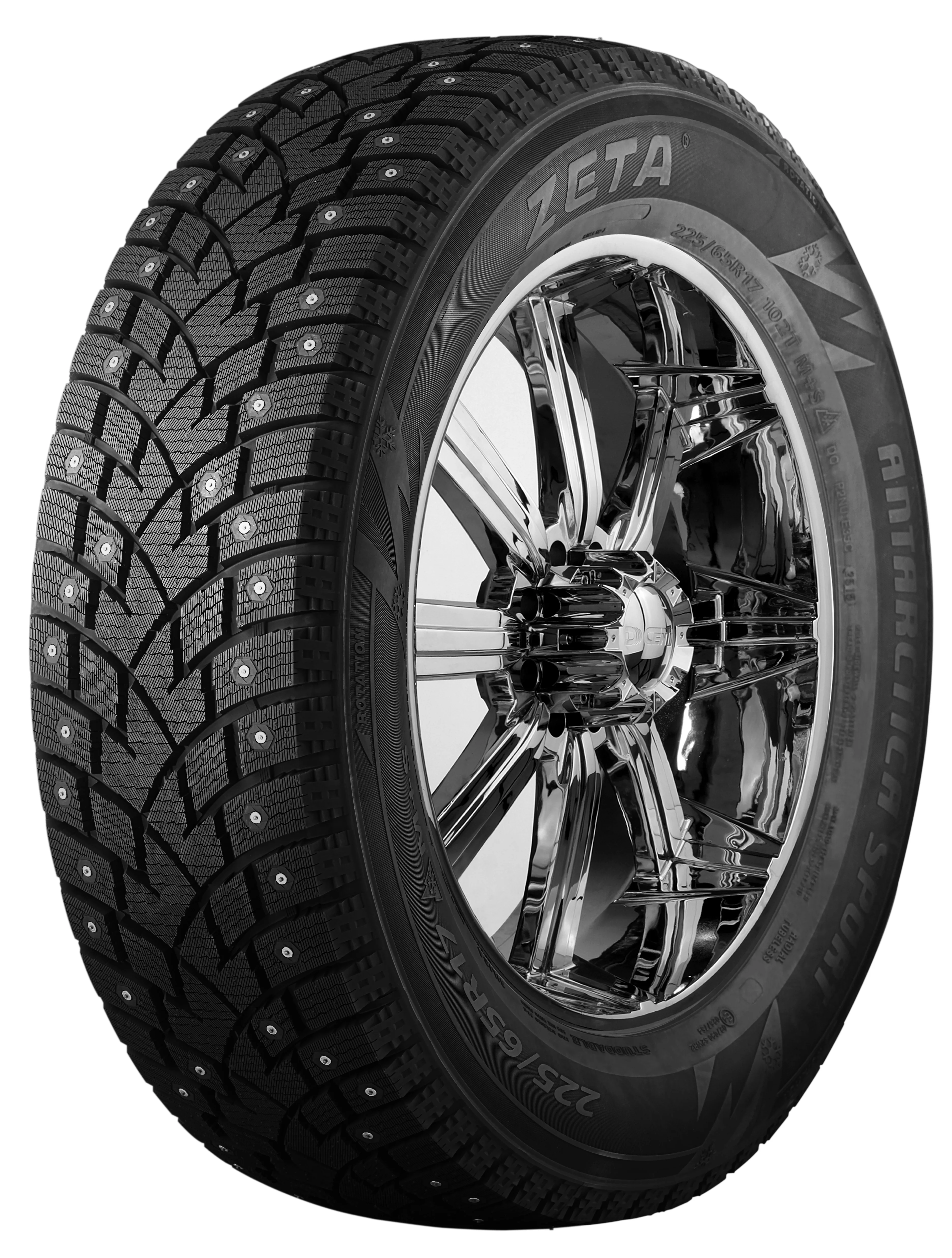 New Car Tyres Zeta From China with Wholesale Prices Passenger Car Buy Tyre Direct From China 205 55 16 Winter studded Tire