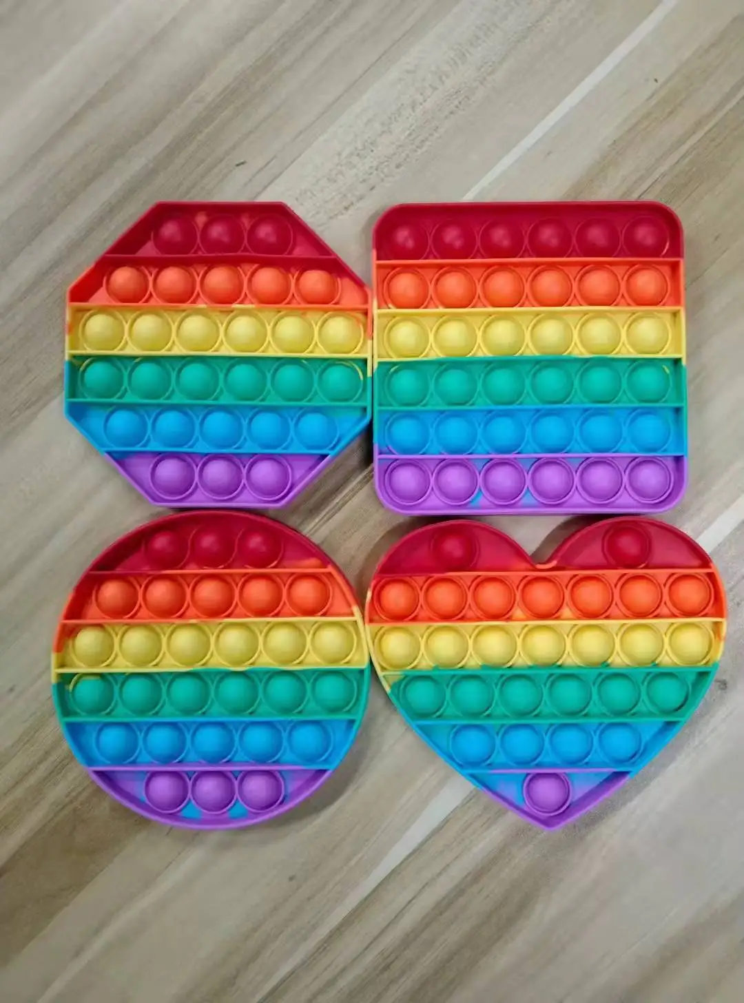 Push   Bubble Sensory Fidget Toy, Among US Autism Special Needs Stress Reliever Silicone Stress Reliever Toy